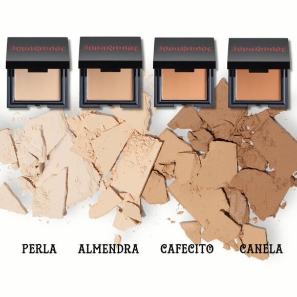 Reina Rebelde On Your Face Finishing Powder Cafecito Compact size Makeup beauty - Picture 2 of 3